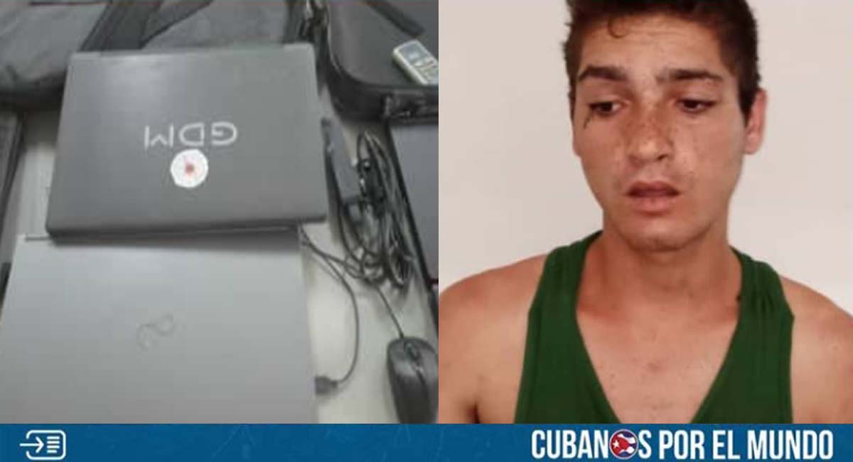 Detenido en Villa Clara un presunto ladrón de computadoras