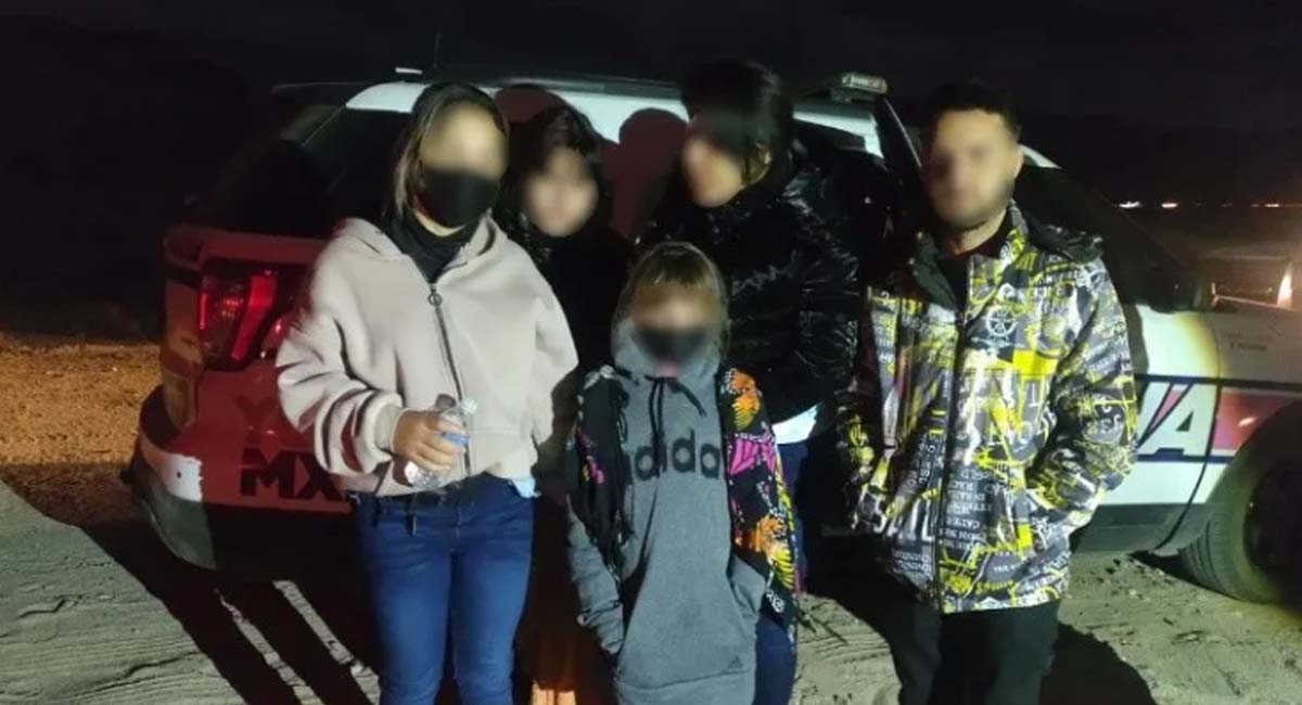 Familia de migrantes cubanos fue rescatada en desierto de México