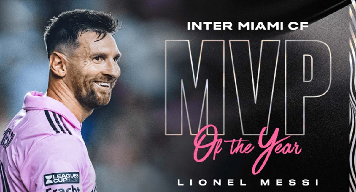 Messi, elegido el MVP de la temporada por el Inter Miami