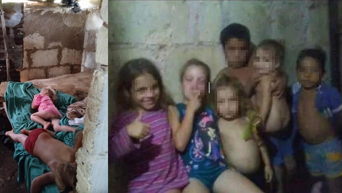 Pobreza extrema: Piden ayuda para madre cubana con ocho niños en Matanzas