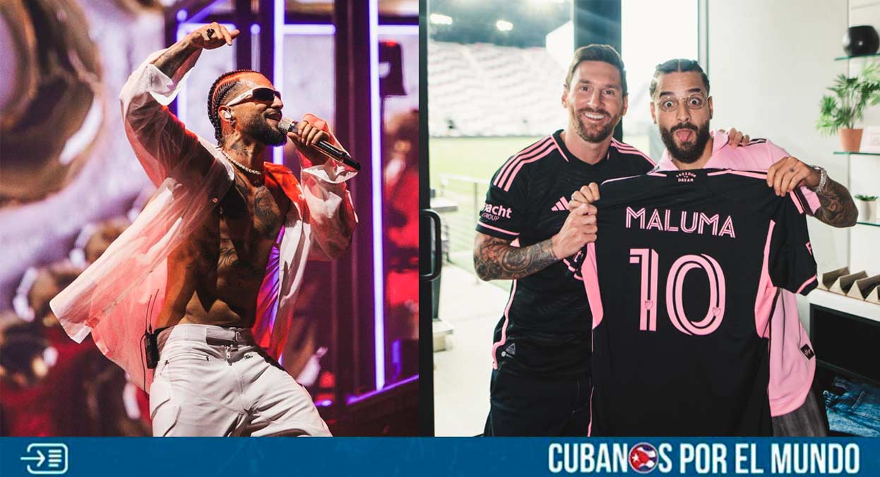 El astro argentino del fútbol, Leo Messi, se dejó ver este fin de semana en el concierto que ofreció el cantante colombiano Maluma en Miami, como parte de su gira Papi Juancho. El jugador del Inter de Miami no quiso perderse el espectáculo del artista al que admira y con el que ha colaborado en el pasado.