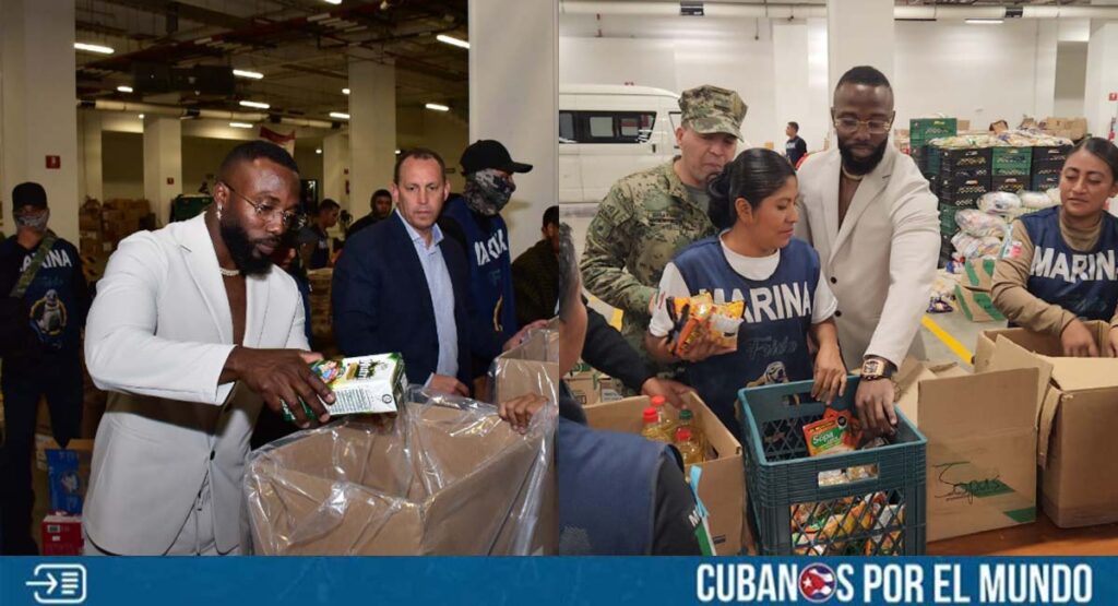 Randy Arozarena presta su ayuda en México a los afectados por el huracán Otis