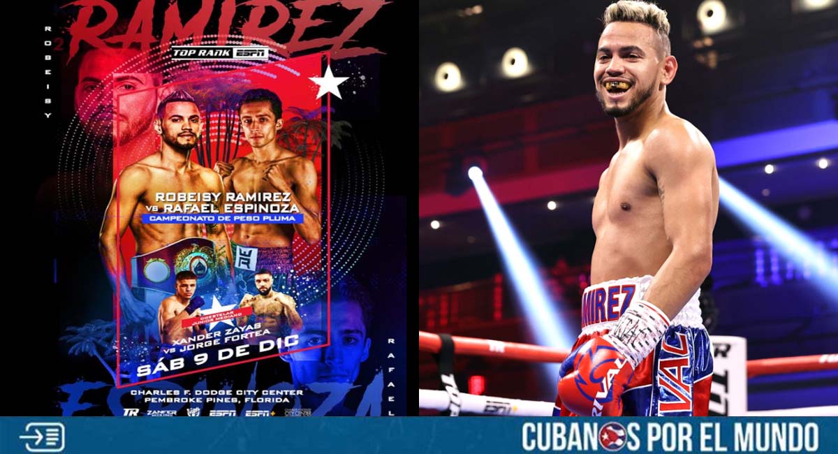 Robeisy Ramírez peleará el 9 de diciembre en Florida