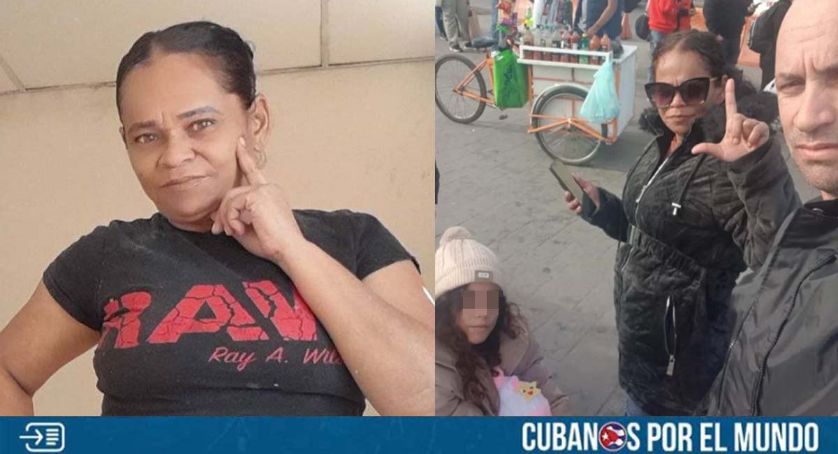 Activista cubana llega a Estados Unidos con su familia