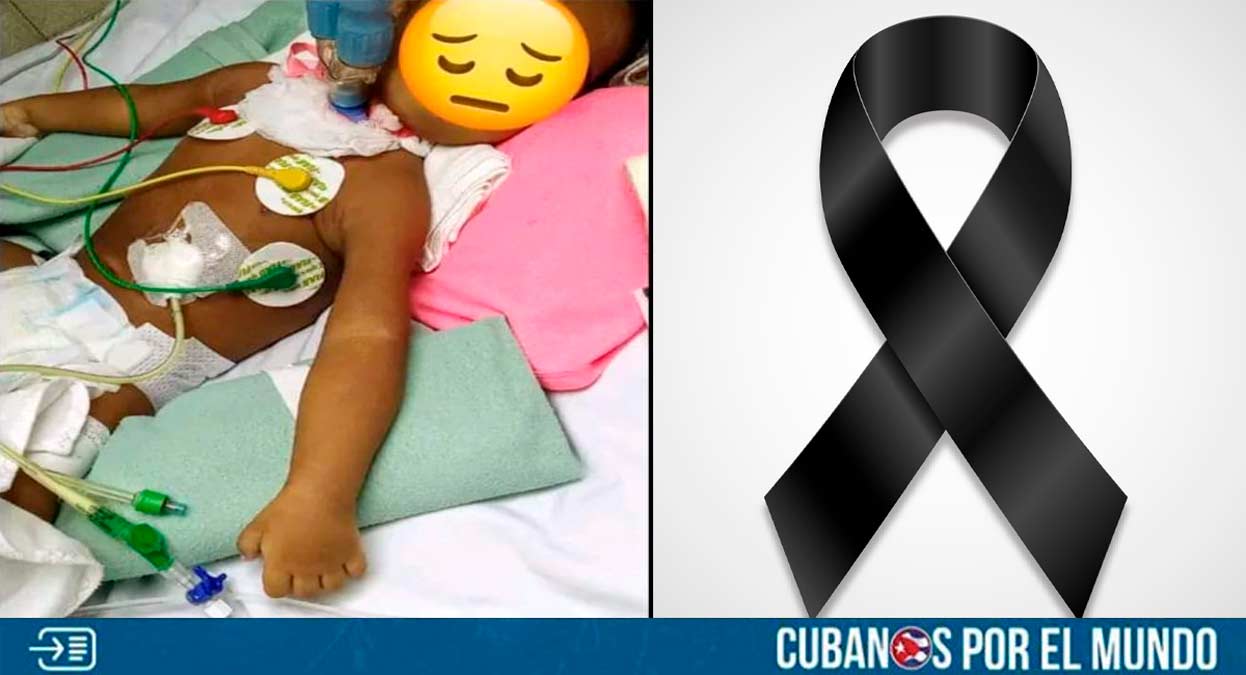 La pequeña Génesis Kataleya, una bebé cubana para la cual había trascendido una petición de ayuda en las redes sociales, falleció recientemente.