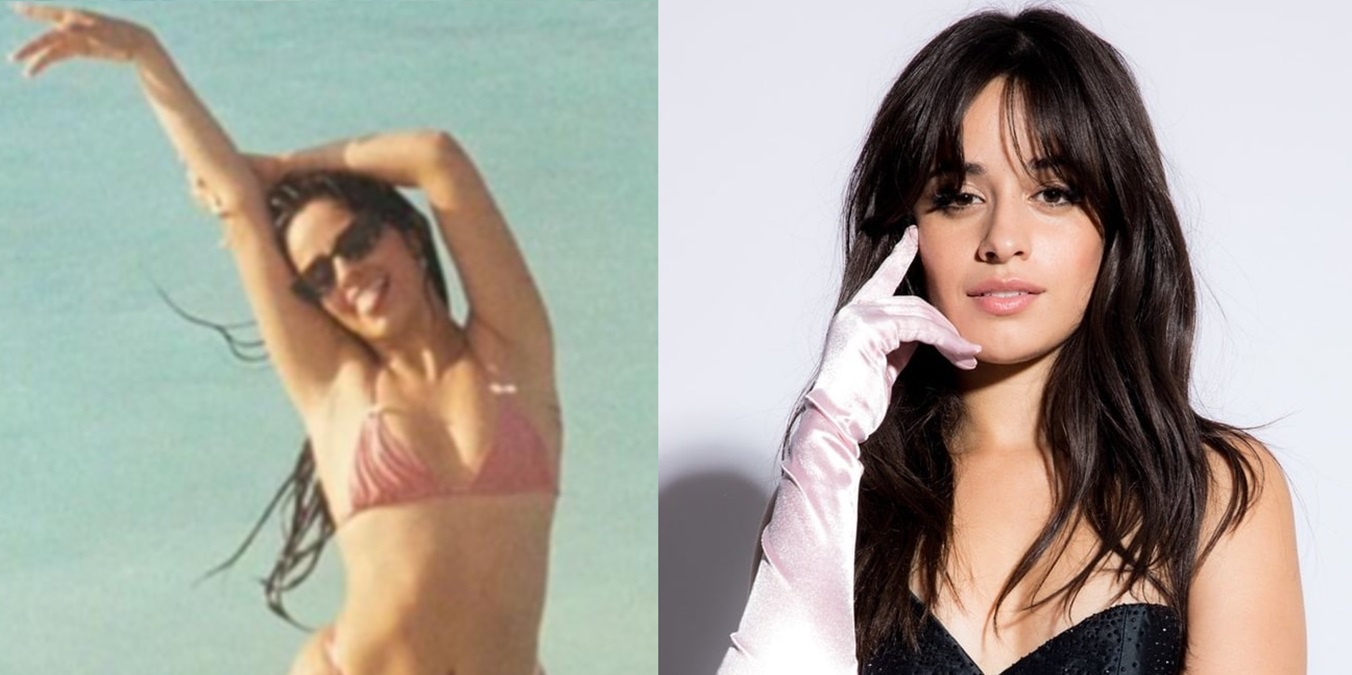 Camila Cabello luce su figura en bikini para la navidad