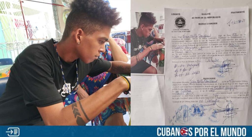 Joven cubano de apenas 19 años es buscado en Haití por varios delitos; anda prófugo y armado