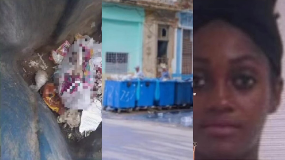 Bajo custodia madre cubana que dejó a su bebé en un contenedor de basura