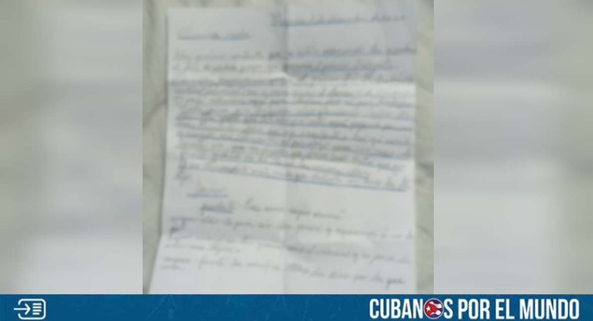 Madre cubana comparte la emotiva carta que le escribió su hijo: “Sé que trabajas mucho para que tengamos algo de comer”