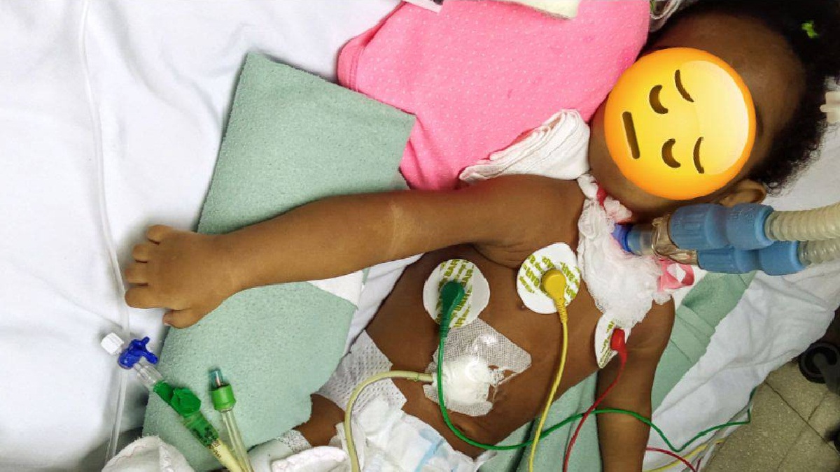 Piden ayuda para bebé de un año enferma en La Habana