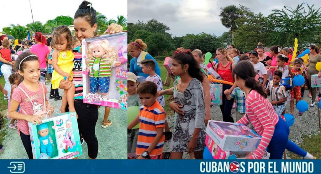 Entidades y líderes evangélicos extranjeros proveyeron en una apartada comunidad de la provincia de Camagüey esta semana un cargamento de juguetes para niños cubanos, de la mano de iglesias locales, en medio de la mayor crisis económica de la isla bajo el régimen Socialista.