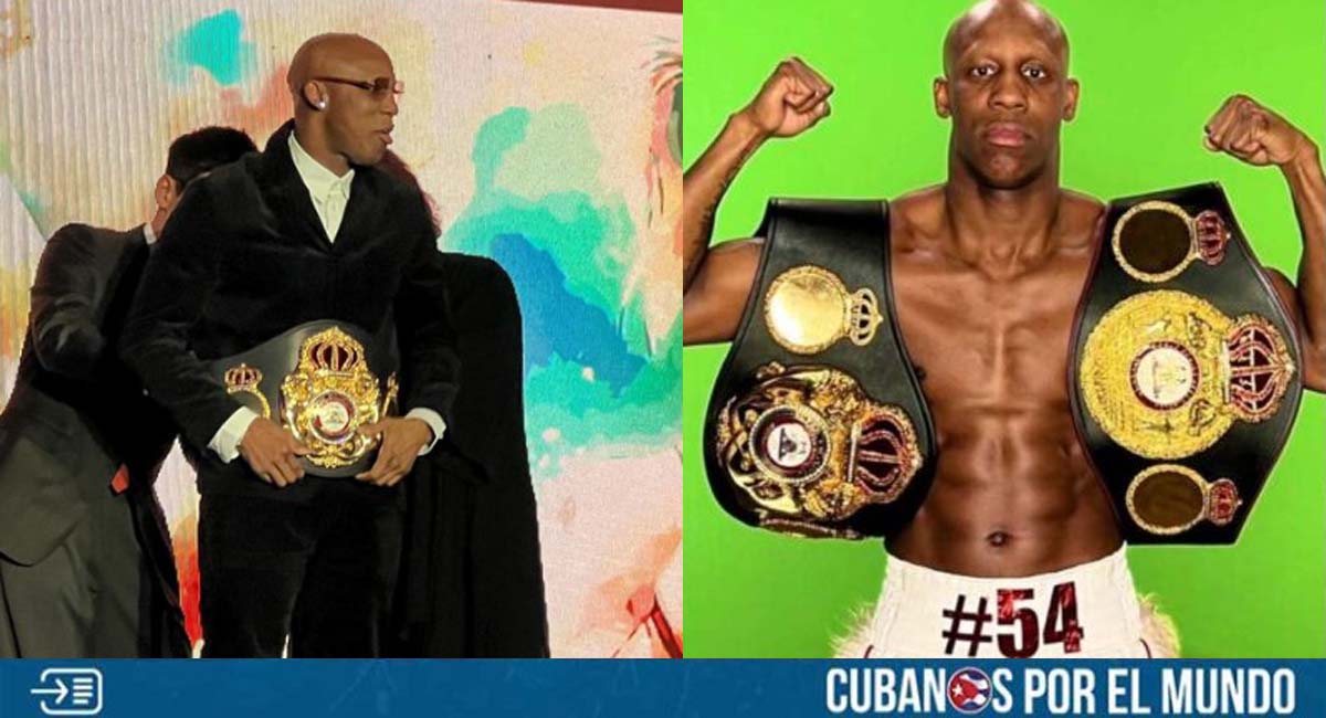 Yordenis Ugás recupera un cinturón casi un año después del robo en su casa