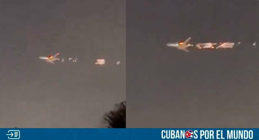 Un avión de carga de Boeing se incendió en pleno vuelo y aterrizó de emergencia en el Aeropuerto Internacional de Miami.