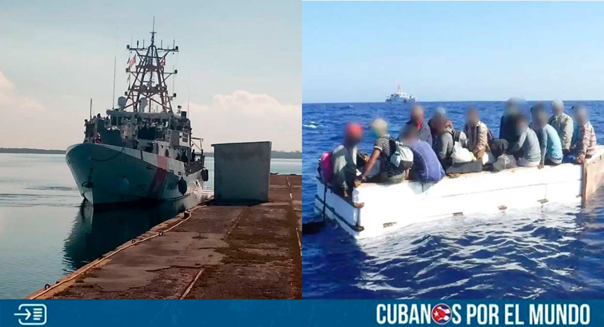 La Guardia Costera de Estados Unidos repatrió a la isla a 56 balseros cubanos, como parte de la primera operación de devolución de migrantes irregulares que se realiza en este 2024 que apenas comienza.