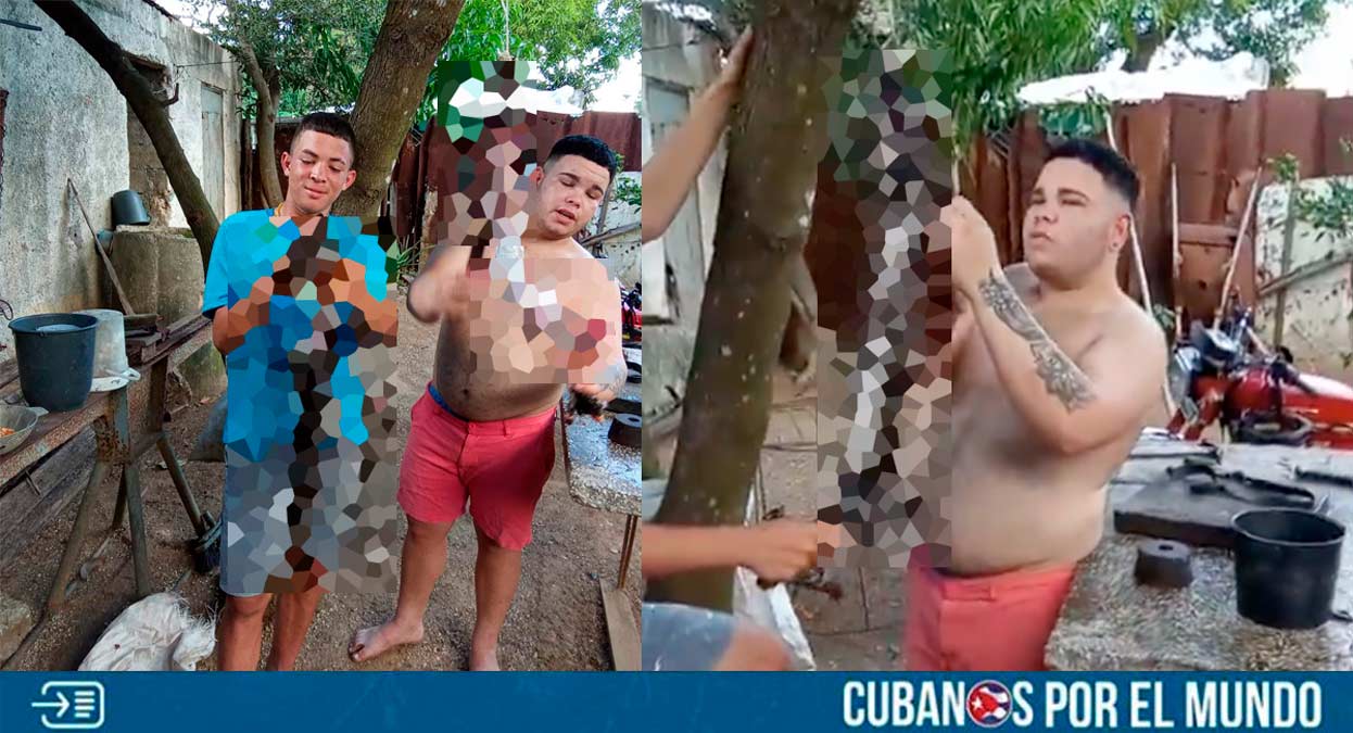 A través de las redes sociales circula un video en el que se observa a un grupo de jóvenes despellejando a un gato para luego comérselo, siendo esta una muestra más del "hombre nuevo" que prolifera en la juventud de la isla cárcel.