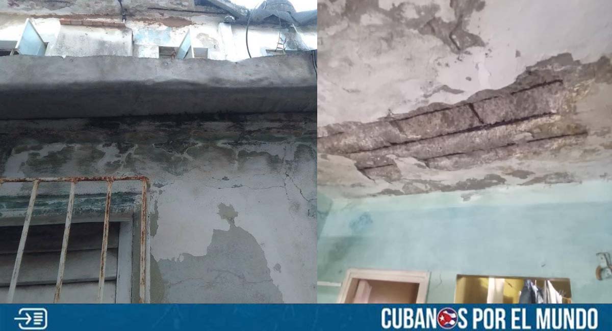La Habana: Habitantes de un edificio denuncian pésimas condiciones y el régimen no hace nada