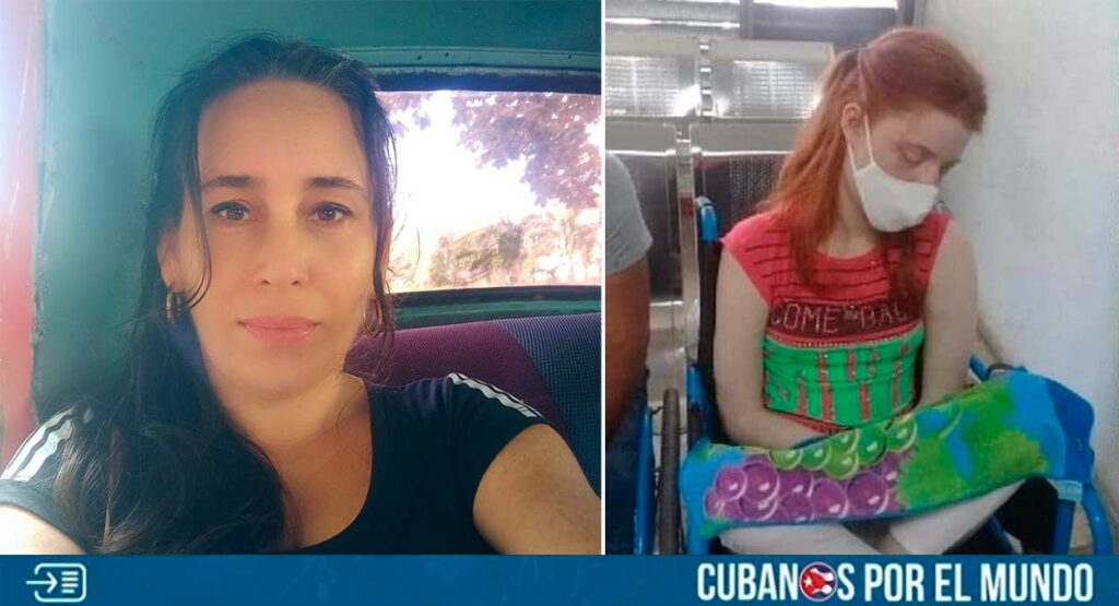 Ketty Méndez, madre cubana de una joven con autismo y desnutrición, está pidiendo ayuda para poder concretar la salida de la isla para que su hija reciba atención médica en el exterior.