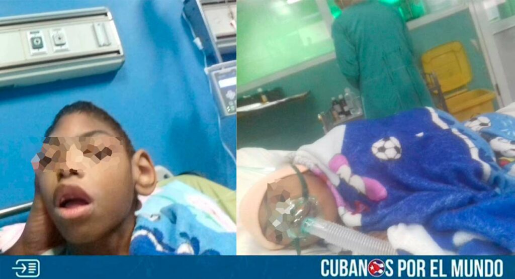 En las últimas horas, circula en las redes sociales una petición de ayuda para un niño cubano con edema cerebral que permanece hospitalizado en la isla comunista.