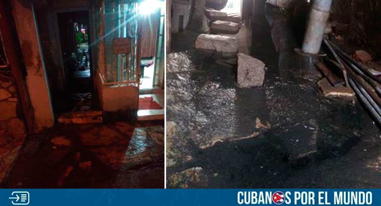 Habitantes de Santiago de Cuba denunciaron que desde hace tres meses se reporta la tupición de un alcantarillado en esa localidad, y las autoridades castristas no hacen nada al respecto. 