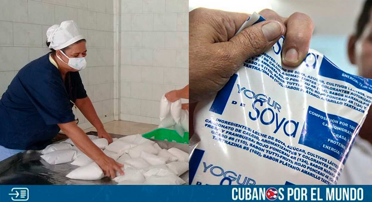La fábrica de lácteos, Río Zaza, en Sancti Spíritus, no puede producir yogur de soya por falta de materia prima. En ese sentido, se conoció que actualmente no cuentan con suficiente frijol de soya para hacer el mencionado producto.