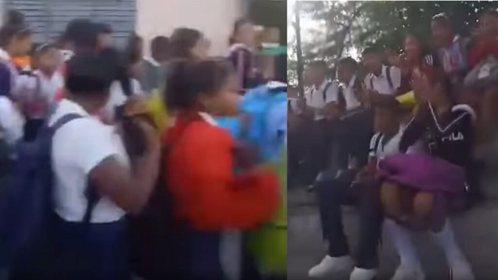 Niños protestan en una escuela de Guantánamo por falta de merienda (+VIDEOS)