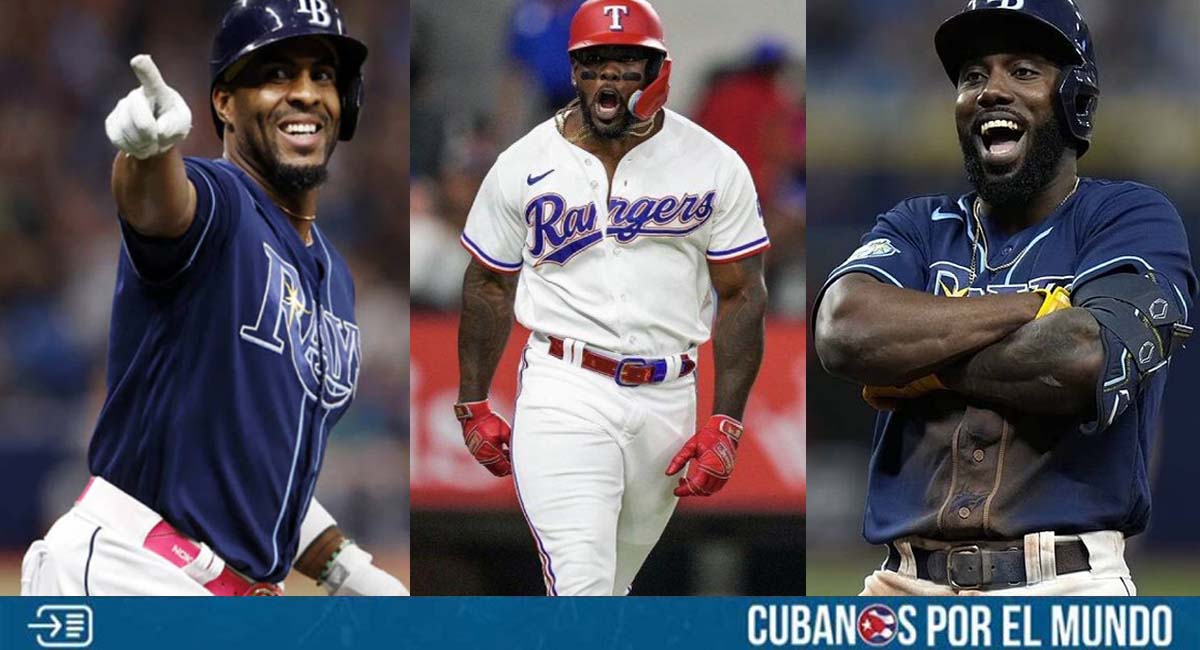 Tres peloteros cubanos entre los mejores 40 jugadores de la MLB