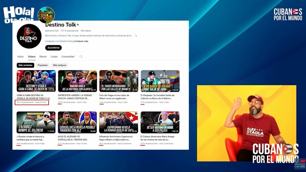 Alex Otaola a Destino Tolk