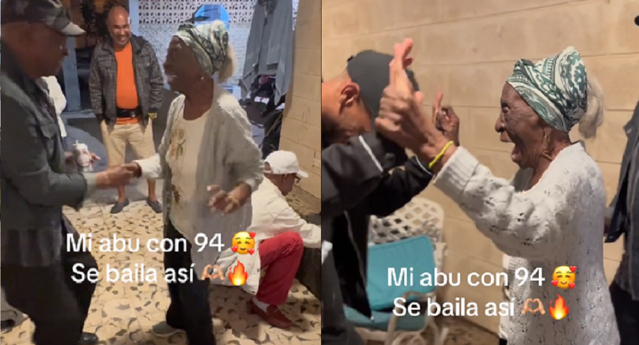 Abuela cubana de 94 años se convierte en sensación de TikTok con su enérgico baile