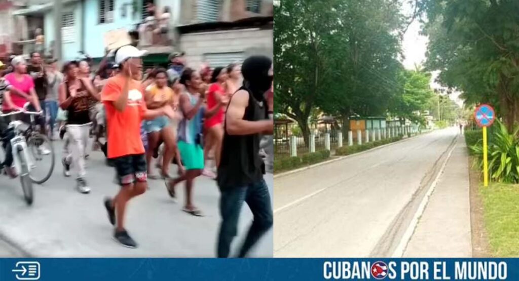 Así le mienten al pueblo: Según CNC TV Granma la ciudad estaba tranquila el domingo