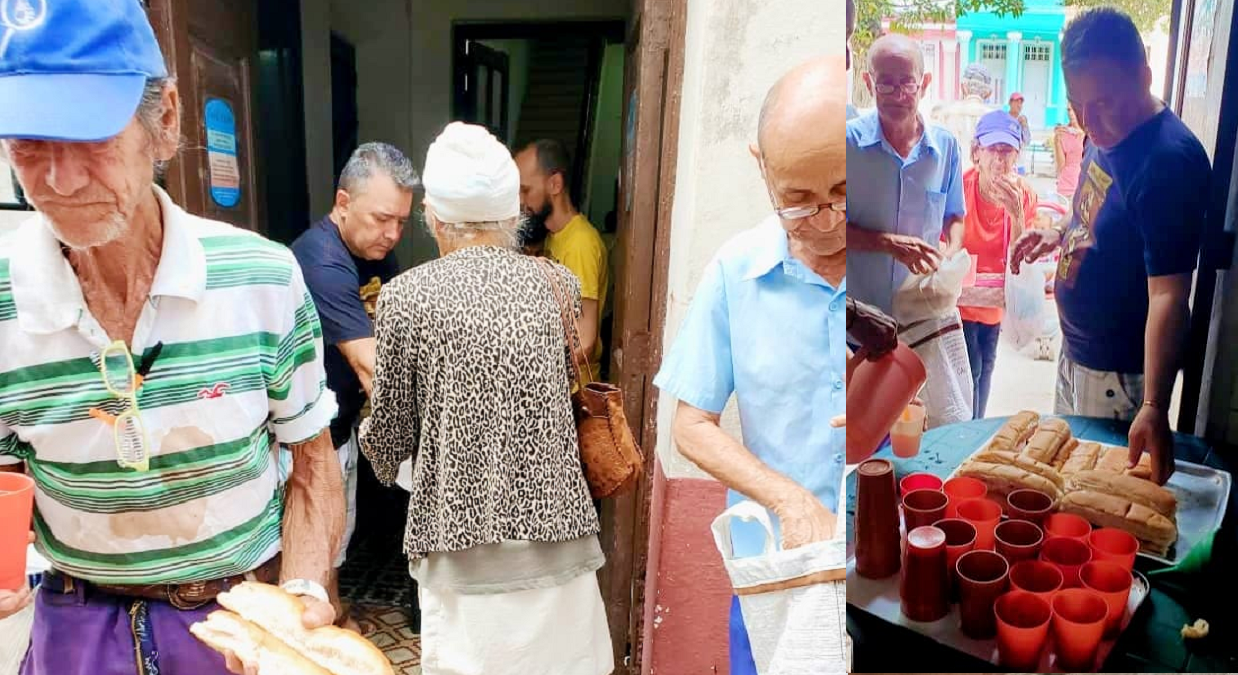 Iglesia da de comer a los más necesitados, mientras el hambre campea en Cuba