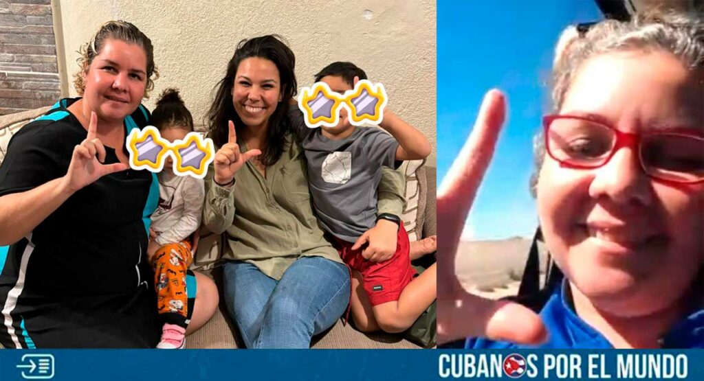 La activista cubana Diasniurka Salcedo Verdecia ya habría sido liberada por las autoridades de migración de Estados Unidos tras entregarse en la frontera con México con su esposo e hijos.