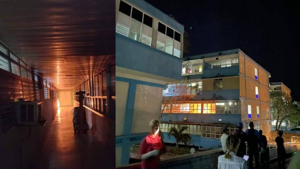 Reportan incendio en el Hospital Camilo Cienfuegos en Sancti Spíritus (+VIDEOS)