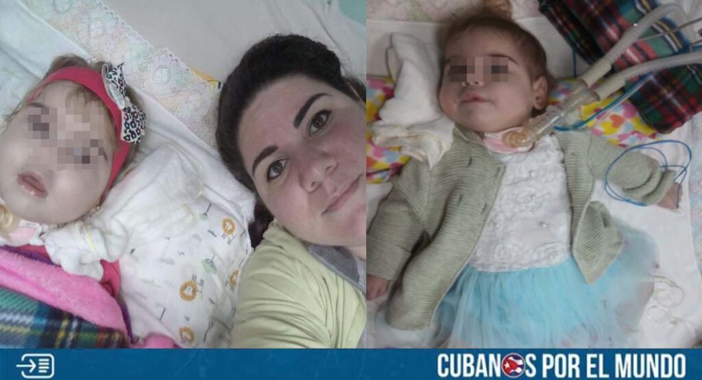 Madre cubana pide ayuda urgente para su bebé enferma