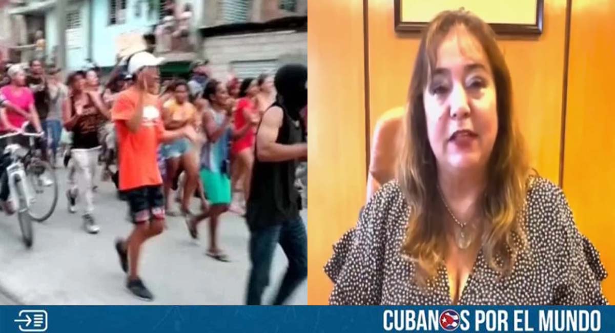 Senadora uruguaya expresa su solidaridad con los manifestantes cubanos