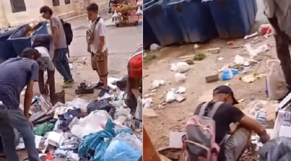 Hambre en Cuba obliga al pueblo a buscar entre los basureros (+VIDEO)