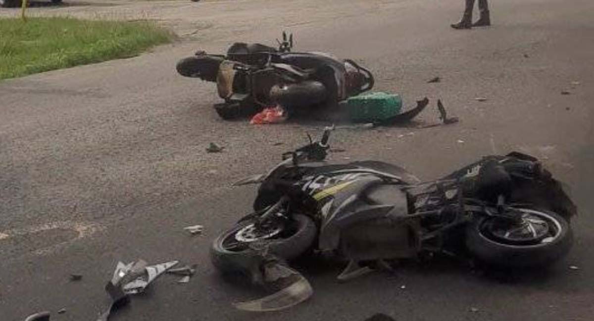 Reportan un fuerte accidente de moto en La Habana