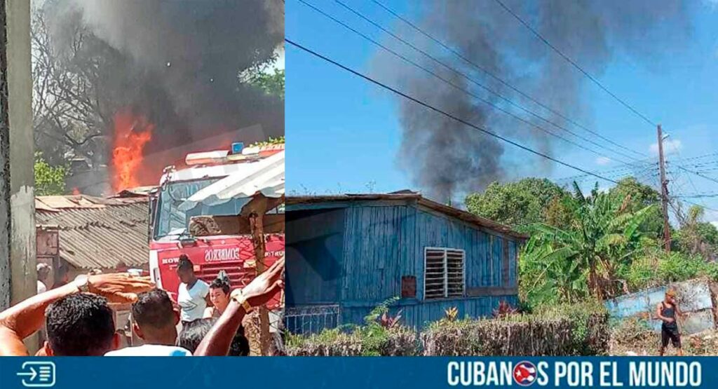 Un incendio de grandes proporciones afectó varias viviendas particulares en Santiago de Cuba, según reportó en las últimas horas el periodista independiente Yosmany Mayeta Labrada en sus redes sociales.