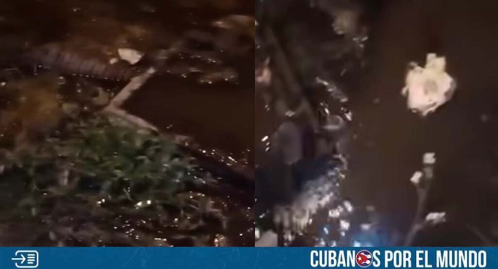 Denuncian desde Santiago de Cuba un “río” de aguas albañales