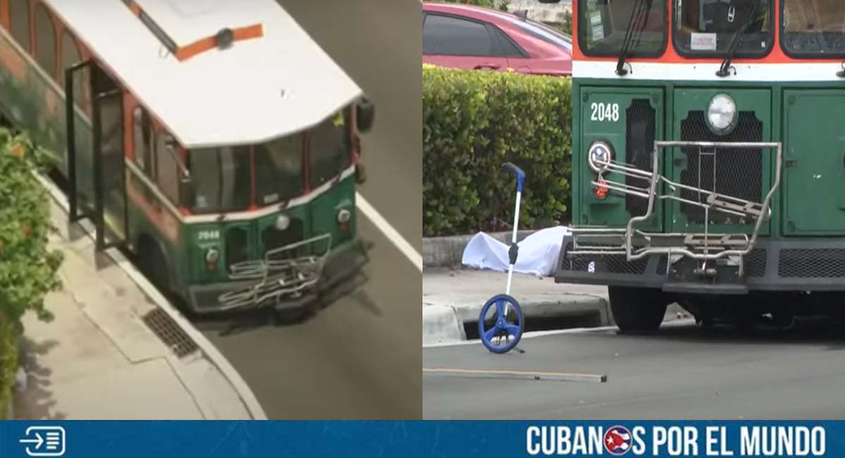Muere peatón atropellado por un tranvía en la Pequeña Habana