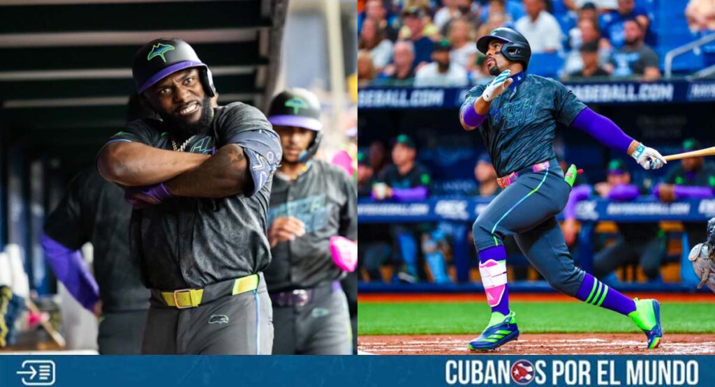 Yandy Díaz y Randy Arozarena demostraron poder ante los Yankees