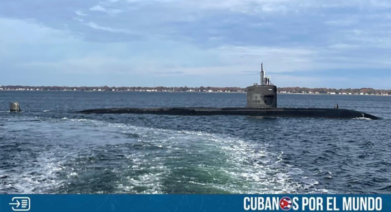 Las autoridades de Estados Unidos informaron este jueves sobre la presencia de un submarino de ataque rápido en la Bahía de Guantánamo, en Cuba.