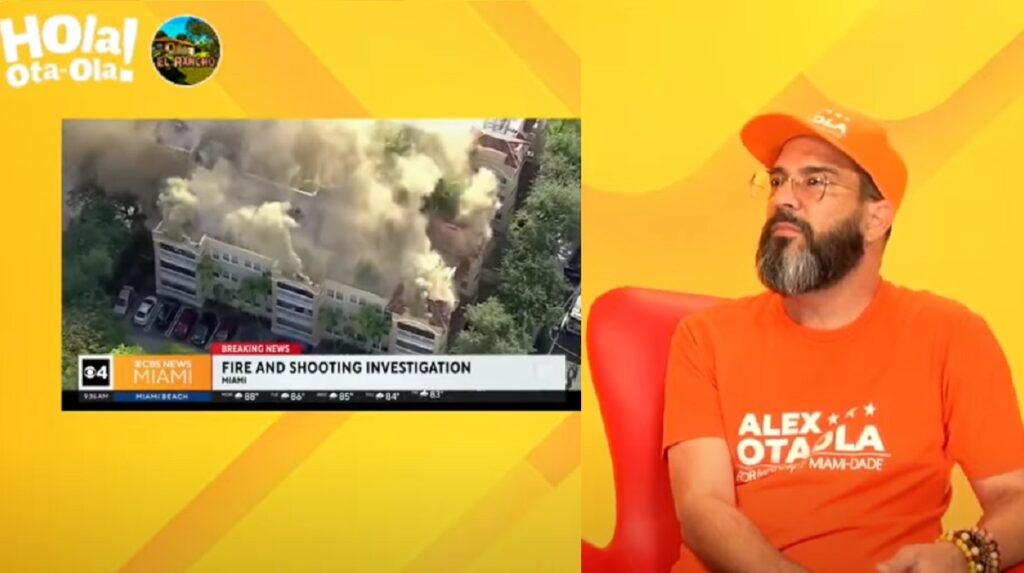 Alex Otaola pide a políticos y autoridades locales de Miami-Dade asistir a familias víctimas de voraz incendio (+VIDEO)