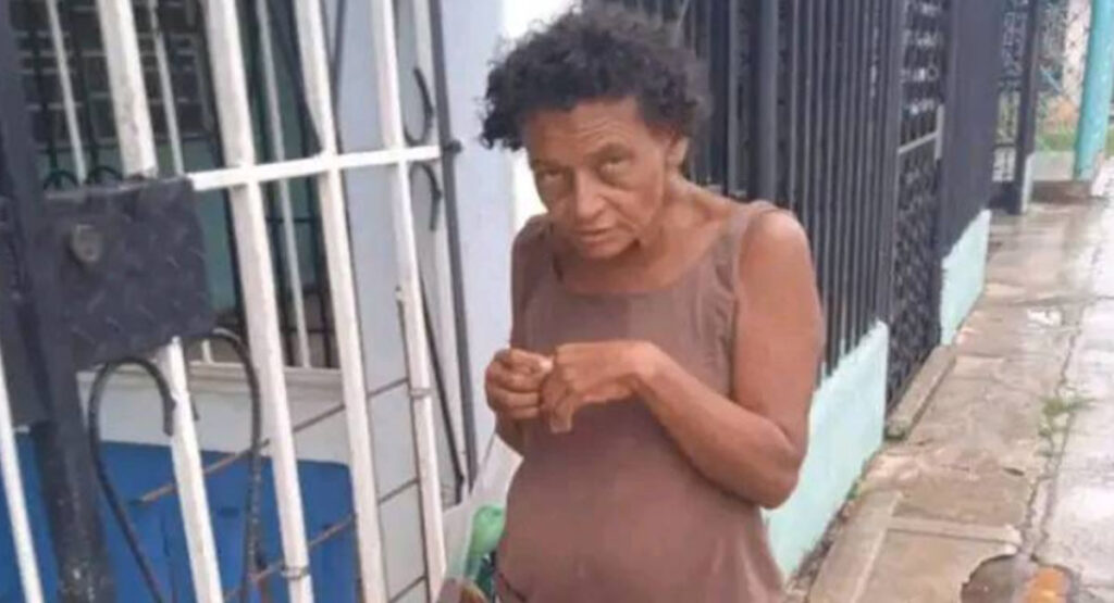 Piden ayuda para cubana que deambula por las calles de Mayabeque