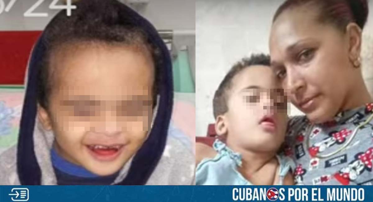 Piden ayuda urgente para niño complicado de salud en Pinar del Río