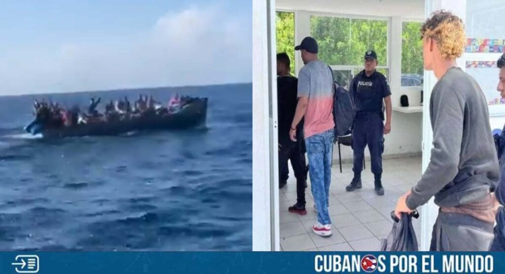 Autoridades de México detienen a 20 balseros cubanos en Isla Mujeres