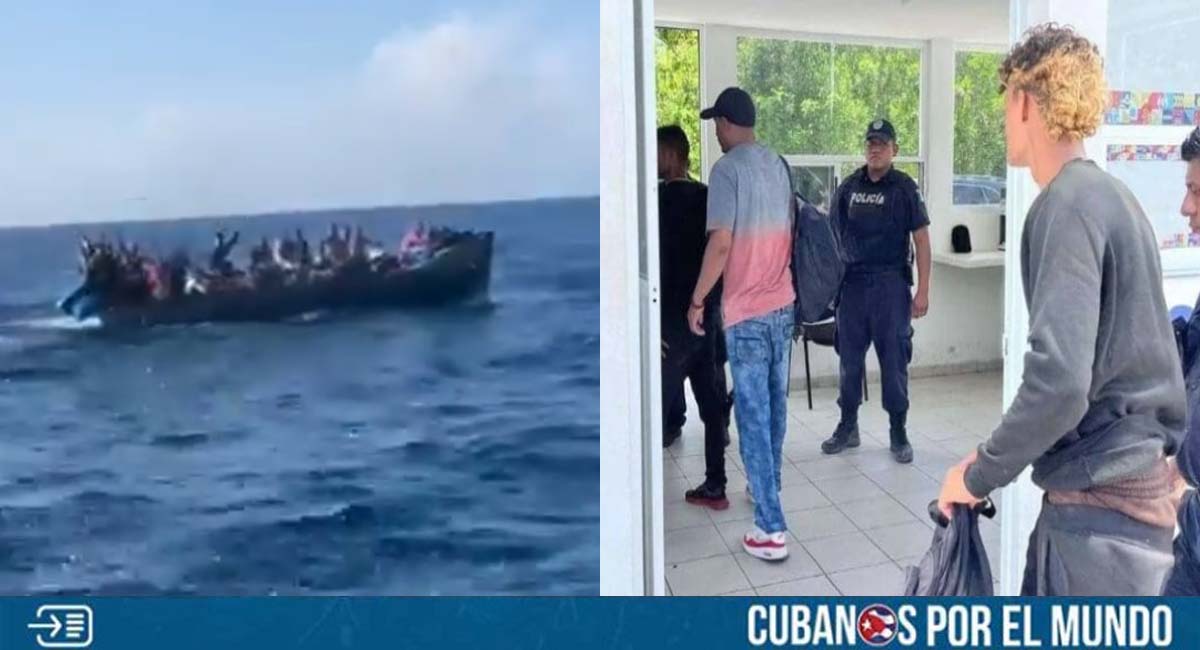 Autoridades de México detienen a 20 balseros cubanos en Isla Mujeres