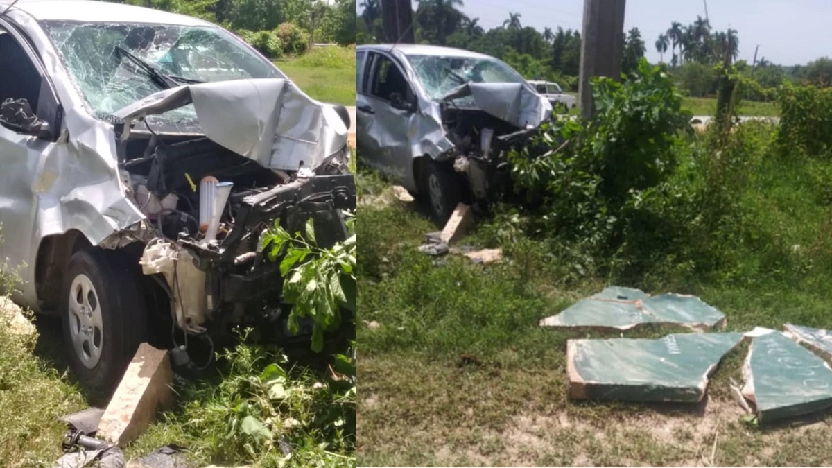 Accidente de tránsito: Auto impacta a una bicicleta