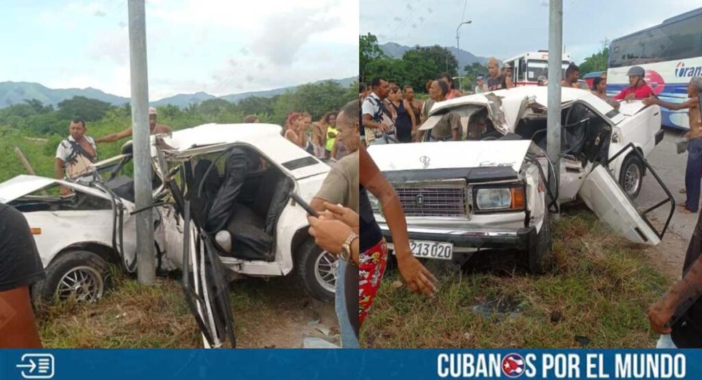 Accidente de tránsito en Santiago de Cuba deja varios heridos