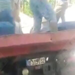 Utilizan camión de volteo como carro fúnebre en Santiago de Cuba