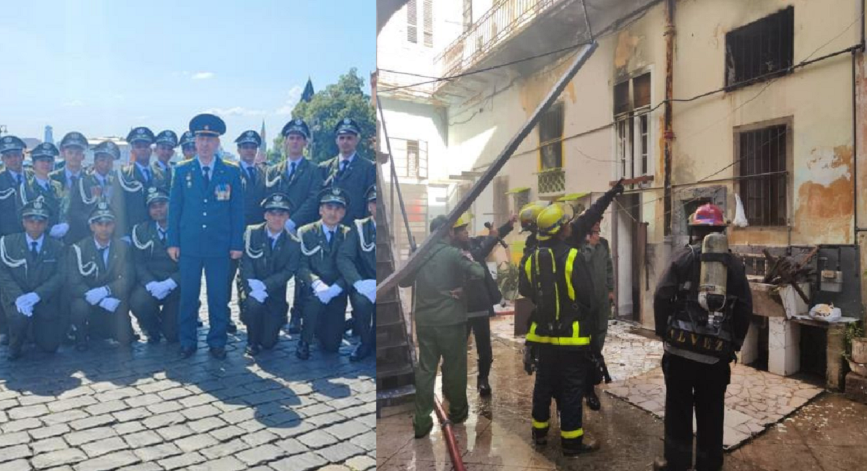 Prosigue la rusificación de Cuba: bomberos de la Isla se gradúan en Moscú (+VIDEO)
